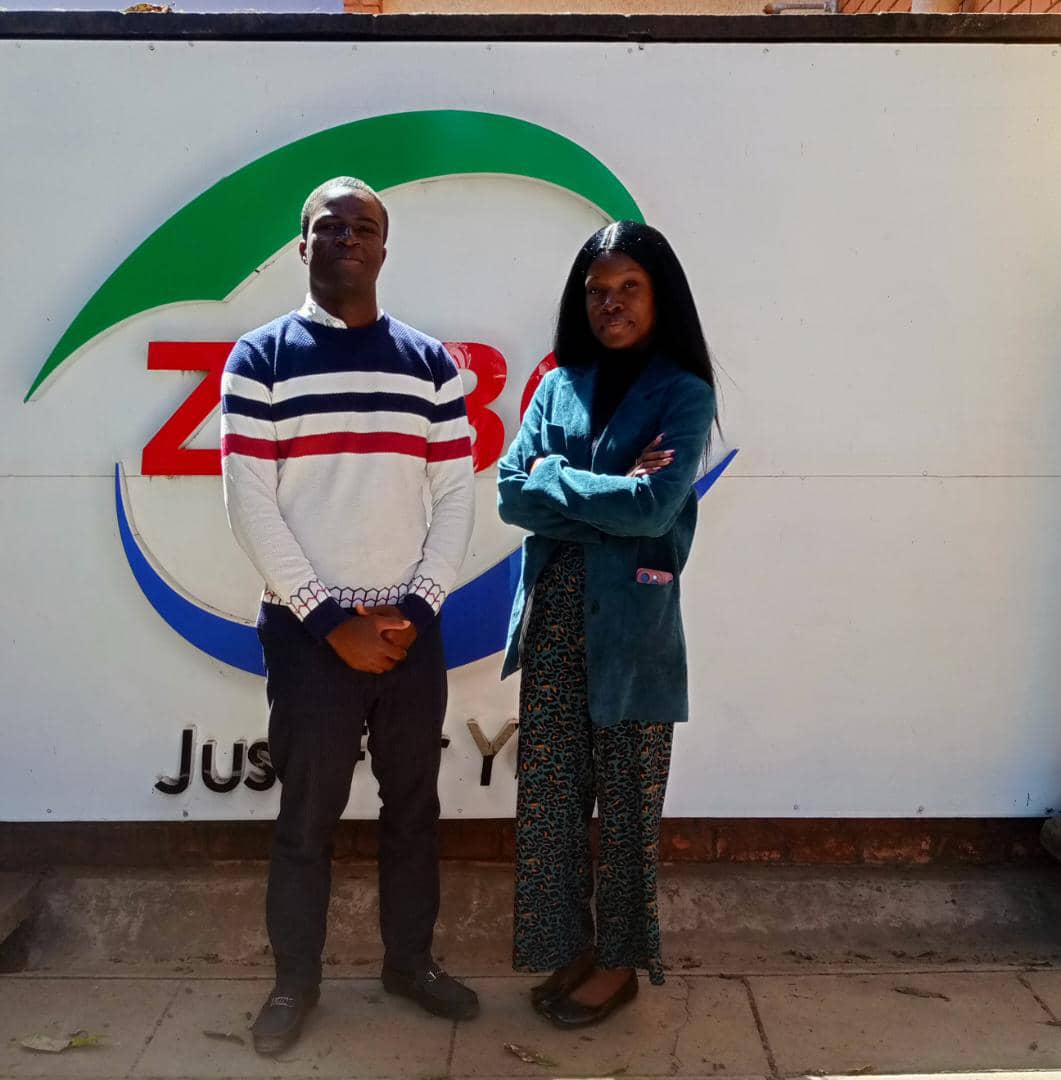 Dalitsani Banda with Martha Ngoma at ZNBC